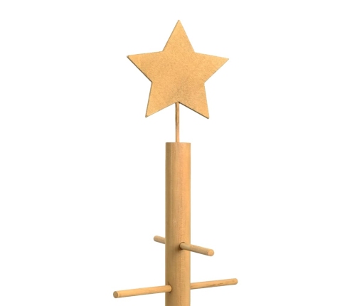 Koka Ziemassvētku Koks Ar Statīvu Brūna 75 Cm Bambuss Vidaxl