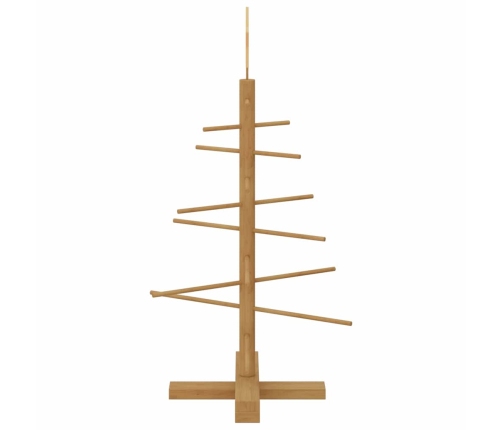 Koka Ziemassvētku Koks Ar Statīvu Brūna 75 Cm Bambuss Vidaxl