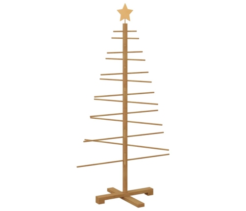 Koka Ziemassvētku Koks Ar Statīvu Brūna 125 Cm Bambuss Vidaxl