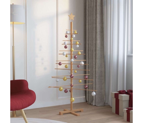 Koka Ziemassvētku Koks Ar Statīvu Brūna 150 Cm Bambuss Vidaxl