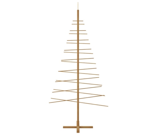 Koka Ziemassvētku Koks Ar Statīvu Brūna 210 Cm Bambuss Vidaxl