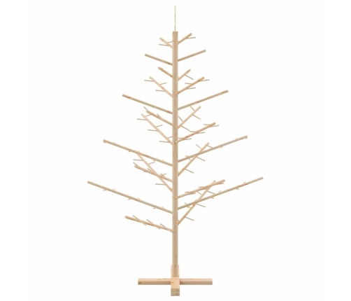 Koka Ziemassvētku Koks Dabiska 150 Cm Priedes Masīvkoks Vidaxl