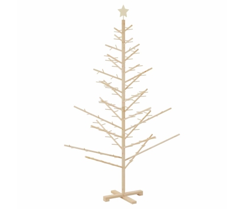 Koka Ziemassvētku Koks Dabiska 180 Cm Priedes Masīvkoks Vidaxl