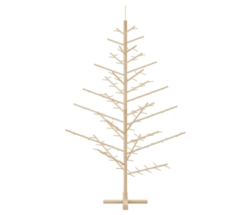 Koka Ziemassvētku Koks Dabiska 180 Cm Priedes Masīvkoks Vidaxl