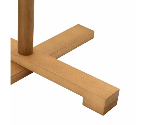 Koka Ziemassvētku Koks Brūna 180 Cm Priedes Masīvkoks Vidaxl