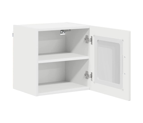 Virtuves Sienas Skapītis Ar Plauktu Balts 40 X 31 X 40 Cm Vidaxl