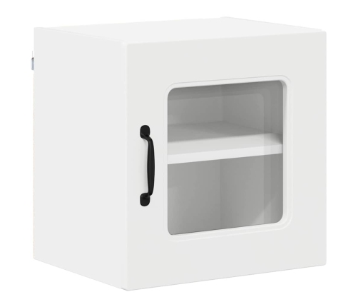 Virtuves Sienas Skapītis Ar Plauktu Balts 40 X 31 X 40 Cm Vidaxl