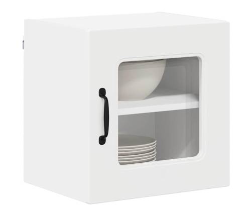 Virtuves Sienas Skapītis Ar Plauktu Balts 40 X 31 X 40 Cm Vidaxl