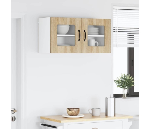 Virtuves Sienas Skapītis 2 Pcs Sonoma Ozols 40 X 31 X 40 Cm Vidaxl