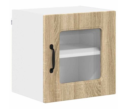 Virtuves Sienas Skapītis 2 Pcs Sonoma Ozols 40 X 31 X 40 Cm Vidaxl