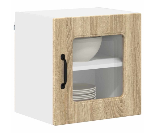 Virtuves Sienas Skapītis 2 Pcs Sonoma Ozols 40 X 31 X 40 Cm Vidaxl