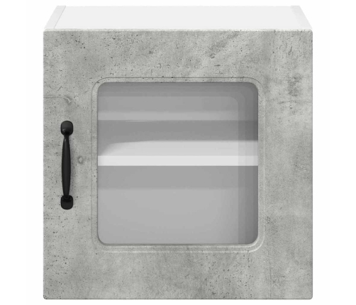 Virtuves Sienas Skapītis 2 Pcs Betona Pelēks 40 X 31 X 40 Cm Vidaxl