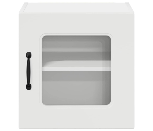 Virtuves Sienas Skapītis 2 Pcs Augsta Spīduma Baltā Krāsa Vidaxl