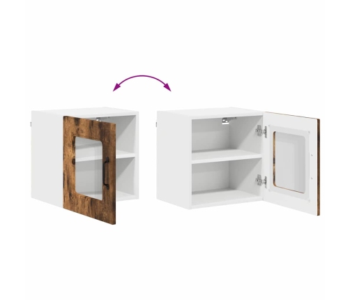 Virtuves Sienas Skapītis 2 Pcs Dūmaka Ozols 40 X 31 X 40 Cm Vidaxl