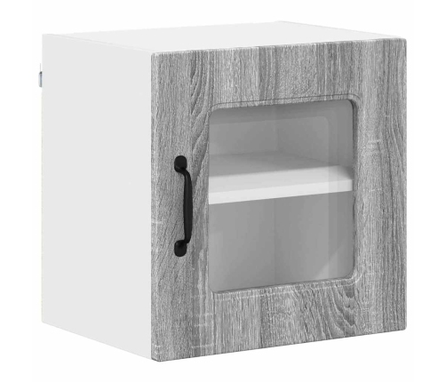 Virtuves Sienas Skapītis 2 Pcs Pelēks Sonoma 40 X 31 X 40 Cm Vidaxl