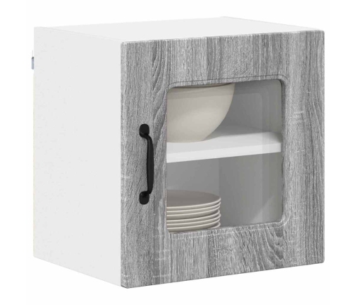 Virtuves Sienas Skapītis 2 Pcs Pelēks Sonoma 40 X 31 X 40 Cm Vidaxl