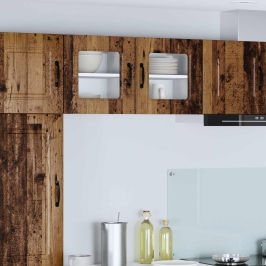 Virtuves Sienas Skapītis Ar Plauktu Vecs Koks 40 X 31 X 40 Cm Vidaxl