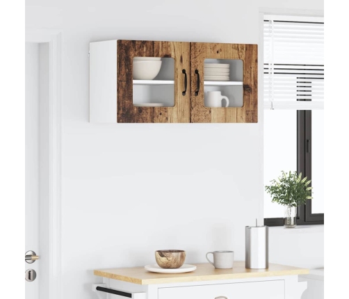 Virtuves Sienas Skapītis 2 Pcs Vecs Koks 40 X 31 X 40 Cm Vidaxl