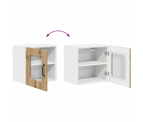 Virtuves Sienas Skapītis 2 Pcs Artisānā Ozols 40 X 31 X 40 Cm Vidaxl