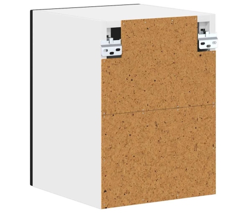 Virtuves Sienas Skapītis Ar Plauktu 2 Pcs Melna 30 X 31 X 40 Cm Vidaxl