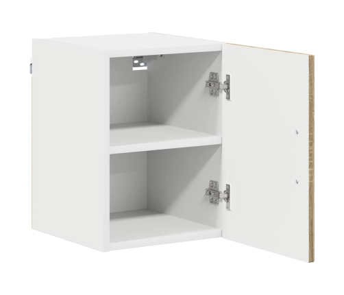 Virtuves Sienas Skapītis 2 Pcs Sonoma Ozols 30 X 31 X 40 Cm Vidaxl