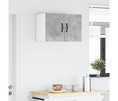 Virtuves Sienas Skapītis 2 Pcs Betona Pelēks 30 X 31 X 40 Cm Vidaxl