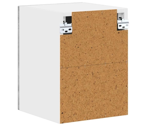 Virtuves Sienas Skapītis 2 Pcs Betona Pelēks 30 X 31 X 40 Cm Vidaxl