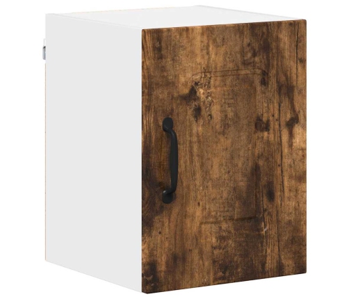 Virtuves Sienas Skapītis 2 Pcs Dūmaka Ozols 30 X 31 X 40 Cm Vidaxl