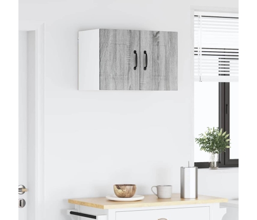 Virtuves Sienas Skapītis 2 Pcs Pelēks Sonoma 30 X 31 X 40 Cm Vidaxl