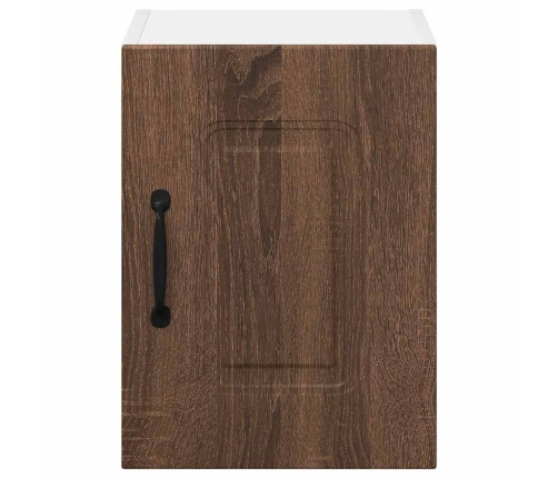 Virtuves Sienas Skapītis 2 Pcs Brūns Ozols 30 X 31 X 40 Cm Vidaxl