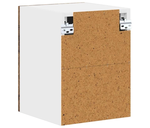 Virtuves Sienas Skapītis Ar Plauktu Vecs Koks 30 X 31 X 40 Cm Vidaxl