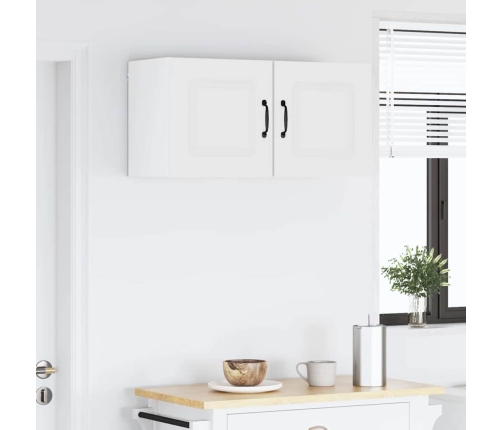 Virtuves Sienas Skapītis Ar Plauktu 2 Pcs Balts 40 X 31 X 40 Cm Vidaxl