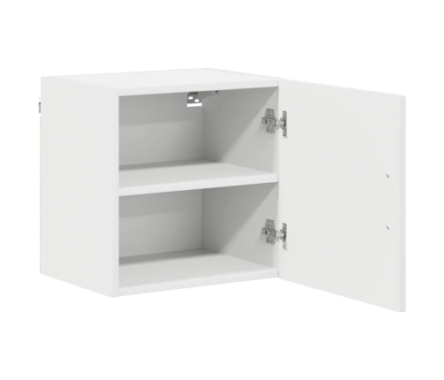 Virtuves Sienas Skapītis Ar Plauktu 2 Pcs Balts 40 X 31 X 40 Cm Vidaxl