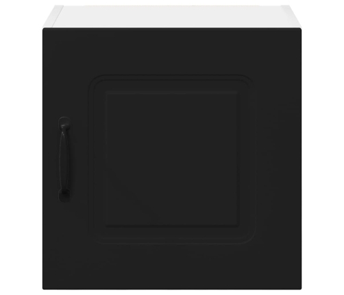 Virtuves Sienas Skapītis Ar Plauktu 2 Pcs Melna 40 X 31 X 40 Cm Vidaxl