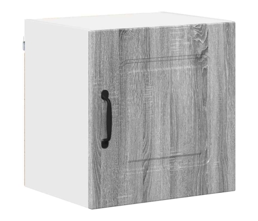 Virtuves Sienas Skapītis 2 Pcs Pelēks Sonoma 40 X 31 X 40 Cm Vidaxl