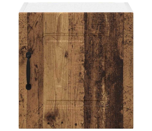 Virtuves Sienas Skapītis Ar Plauktu Vecs Koks 40 X 31 X 40 Cm Vidaxl