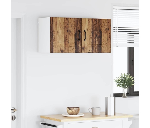 Virtuves Sienas Skapītis 2 Pcs Vecs Koks 40 X 31 X 40 Cm Vidaxl