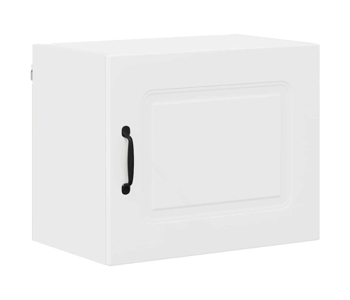 Virtuves Sienas Skapītis Ar Plauktu Balts 50 X 31 X 40 Cm Vidaxl