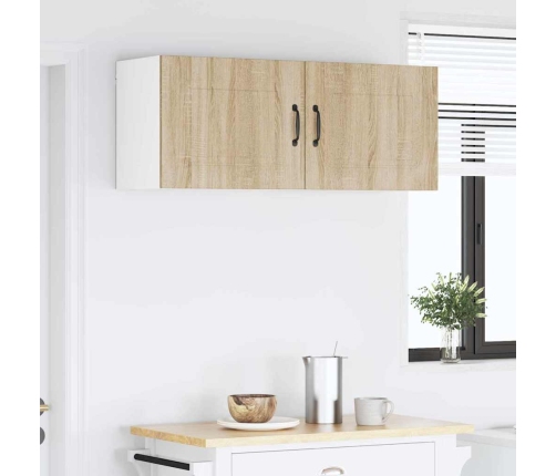 Virtuves Sienas Skapītis 2 Pcs Sonoma Ozols 50 X 31 X 40 Cm Vidaxl
