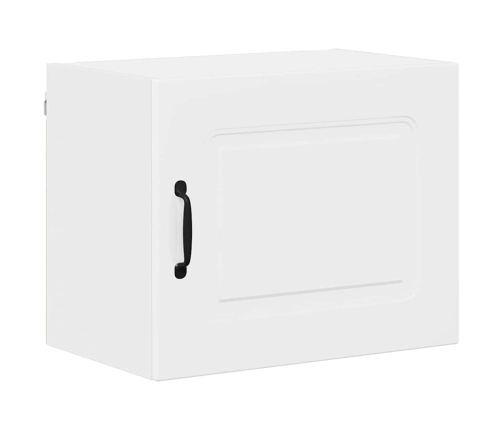 Virtuves Sienas Skapītis 2 Pcs Augsta Spīduma Baltā Krāsa Vidaxl