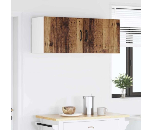 Virtuves Sienas Skapītis 2 Pcs Vecs Koks 50 X 31 X 40 Cm Vidaxl