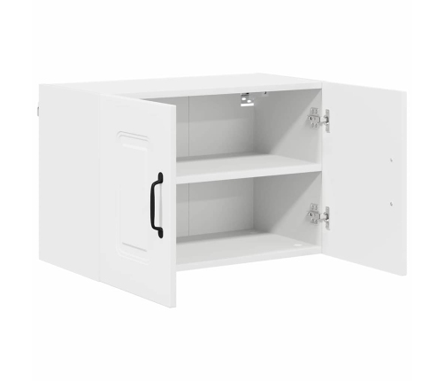 Virtuves Sienas Skapītis 2 Pcs Augsta Spīduma Baltā Krāsa Vidaxl