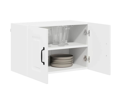 Virtuves Sienas Skapītis 2 Pcs Augsta Spīduma Baltā Krāsa Vidaxl