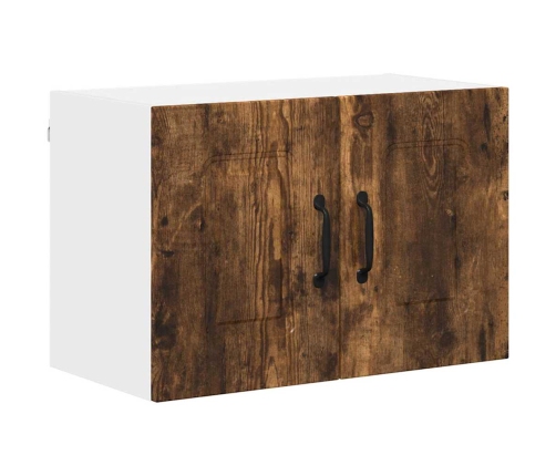 Virtuves Sienas Skapītis 2 Pcs Dūmaka Ozols 60 X 31 X 40 Cm Vidaxl