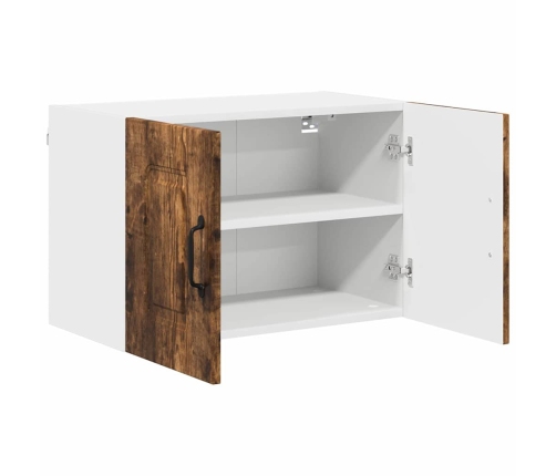 Virtuves Sienas Skapītis 2 Pcs Dūmaka Ozols 60 X 31 X 40 Cm Vidaxl