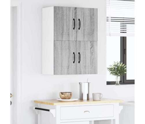 Virtuves Sienas Skapītis Pelēks Sonoma 60 X 31 X 40 Cm Vidaxl
