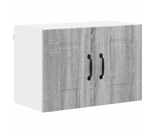 Virtuves Sienas Skapītis 2 Pcs Pelēks Sonoma 60 X 31 X 40 Cm Vidaxl