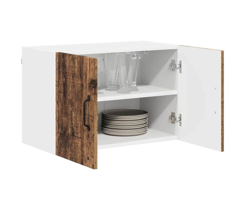 Virtuves Sienas Skapītis 2 Pcs Vecs Koks 60 X 31 X 40 Cm Vidaxl