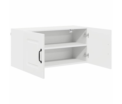 Virtuves Sienas Skapītis Ar Plauktu Balts 80 X 31 X 40 Cm Vidaxl