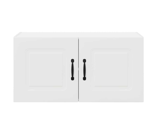 Virtuves Sienas Skapītis Ar Plauktu Balts 80 X 31 X 40 Cm Vidaxl